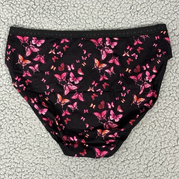 Victoria Secret Butterfly High-Leg Brief Panty Medium Modal Blend Colorful - Picture 3 of 7